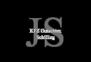 KFZ Gutachten Schmiling logo with stylized JS letters on black background